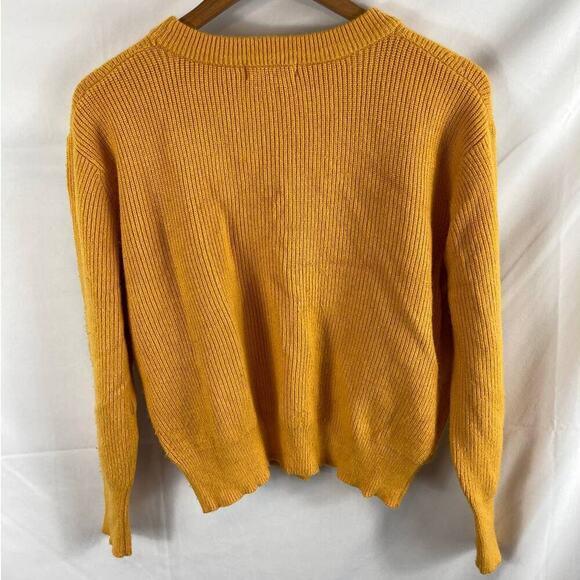 Elodie Perfect Pullover sweater Yellow Small - Picture 5 of 5